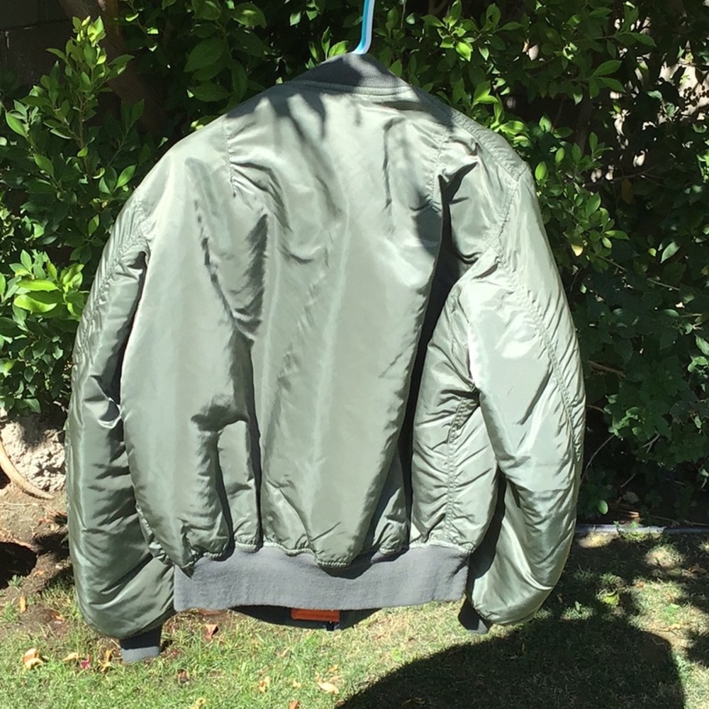 Alpha Industries MA-1 bombers jacket sized XXLG. - Picture 3 of 13